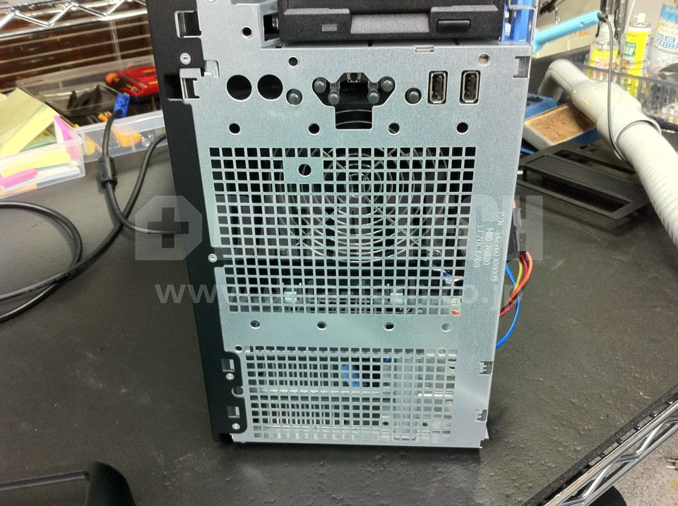 DELL PowerEdge T750 クリーニング後