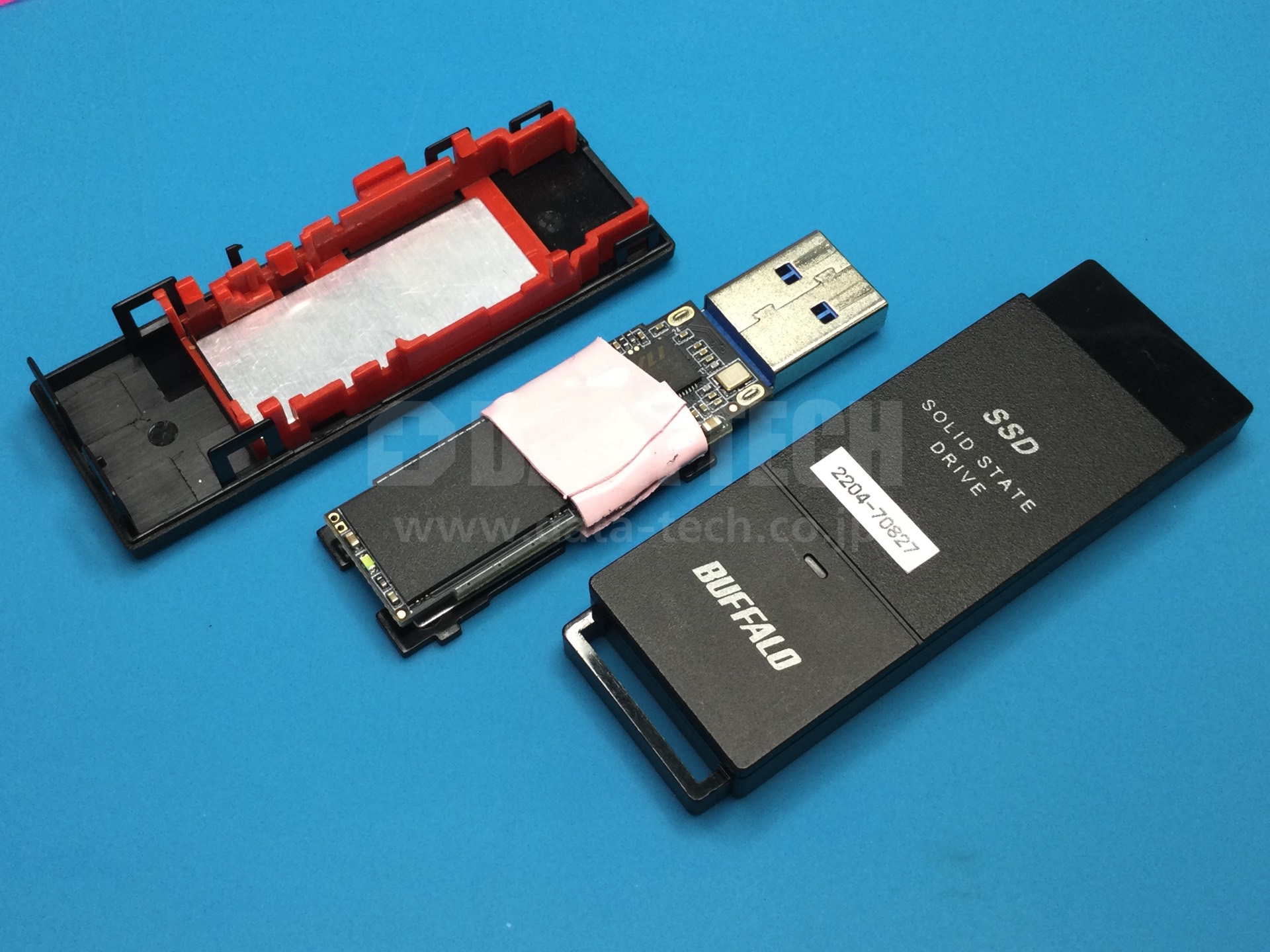 他社復旧不可→データ復旧 成功実績】USB外付けSSD BUFFALO SSD ...